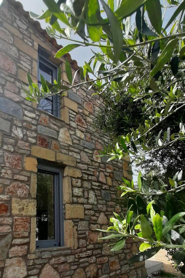Koroni Stone House, Newly Built Studios By The Sea 外观 照片